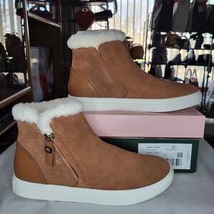 Kate Spade Harper Winter Sneakers In Warm Gingerbread Size 7B